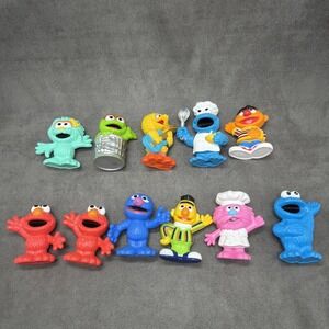 Hasbro Sesame Street Workshop Figures Elmo, Bert, Ernie, Oscar, Gonger, & More